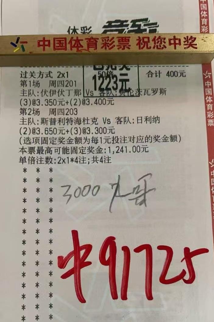 2串进球数顺利打出，9个收到手软足球预测