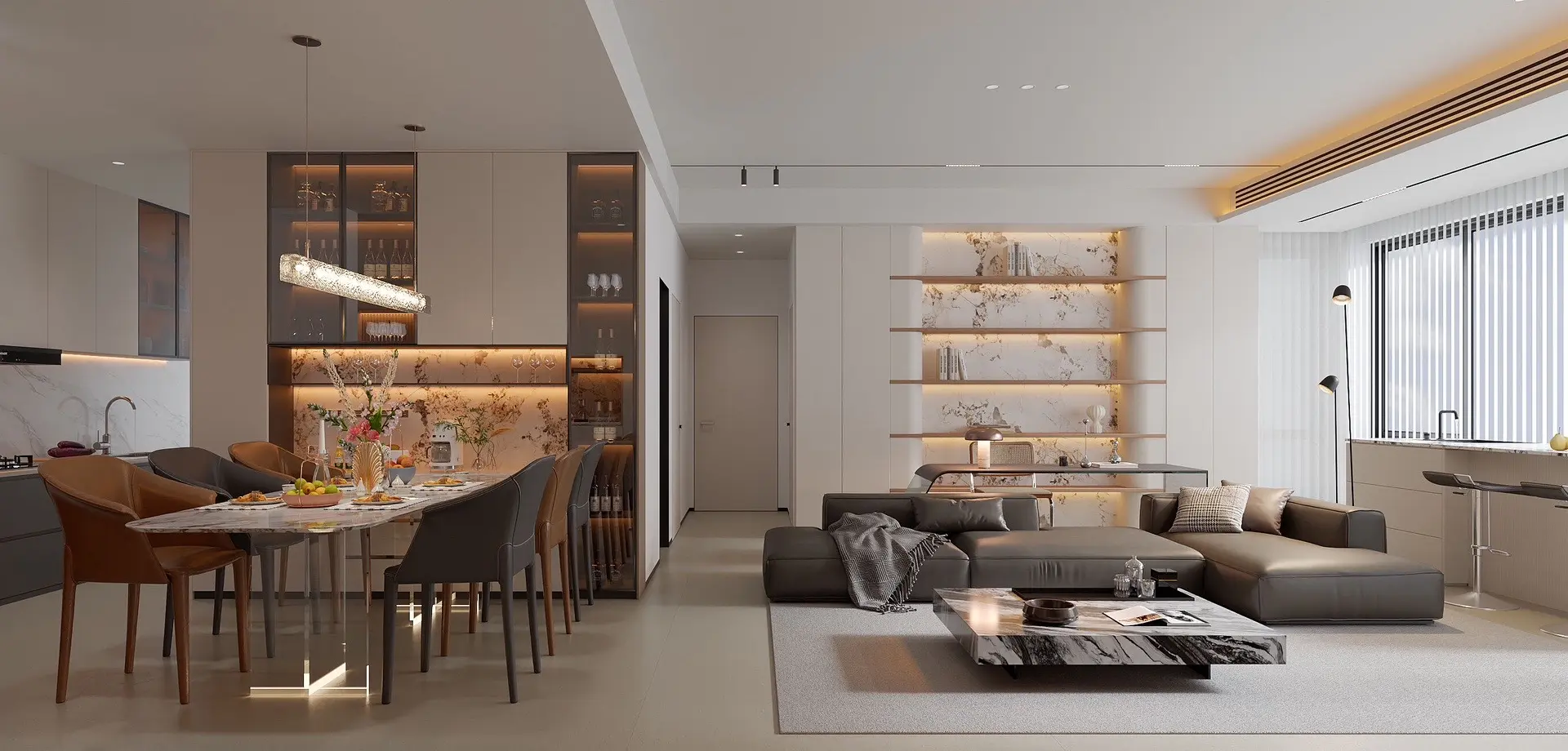 我的家。意式轻奢风漂亮吗？