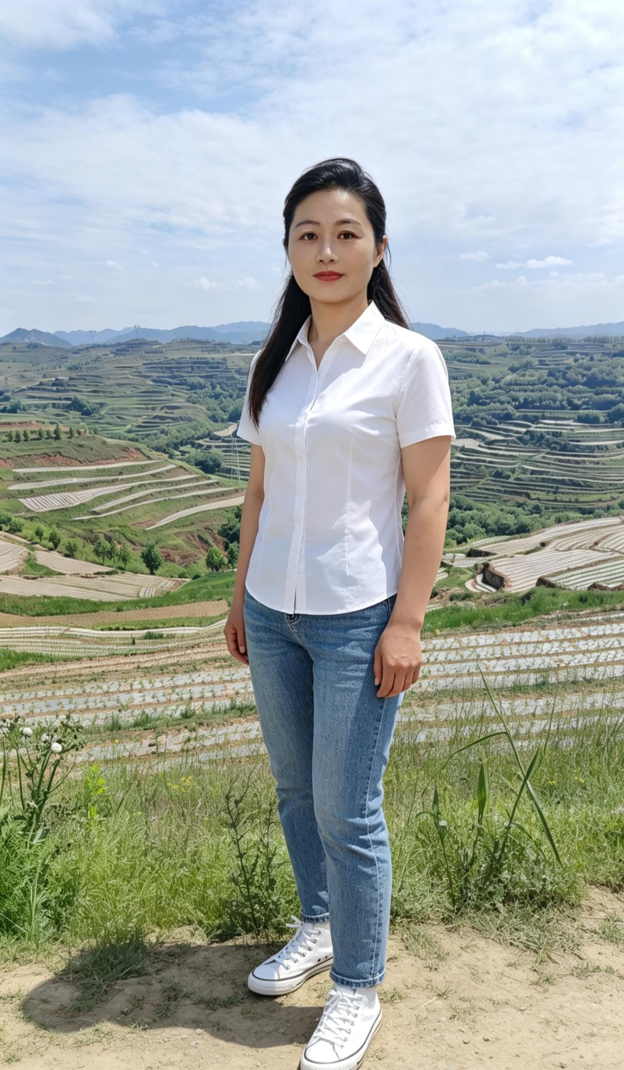 在田园风光中，感受生活的宁静与美好。