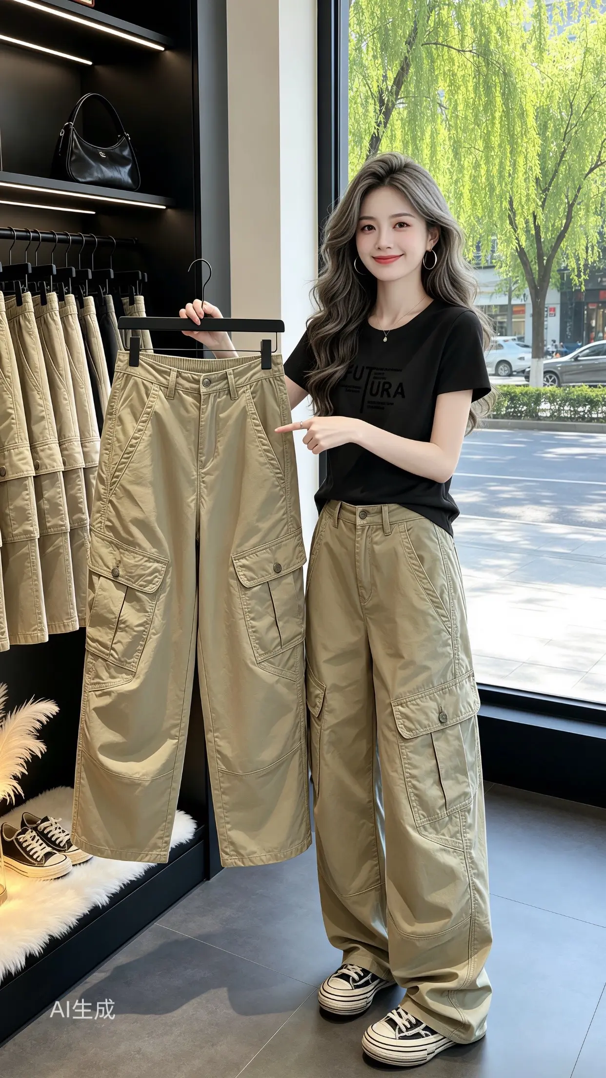 高颜值炸街女工装裤 百搭神裤人手一条 工装风 穿出自己的风格 夏季穿搭