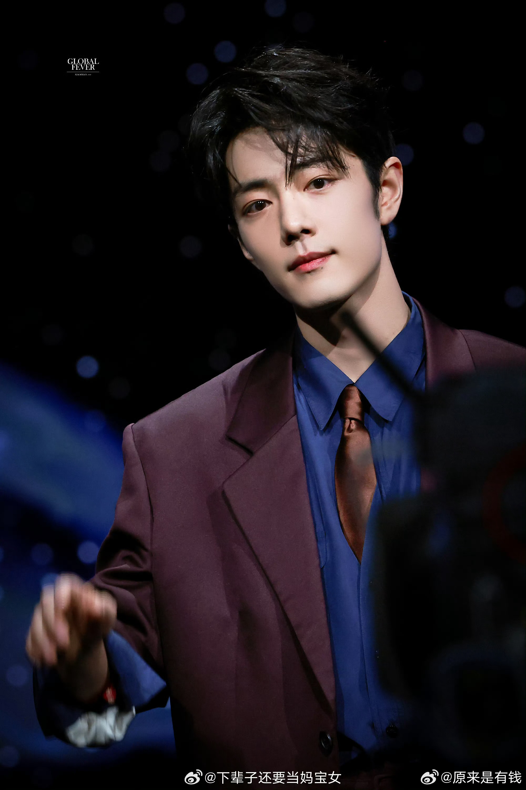 肖战 害羞笑肖战帅爆了，啊啊啊 