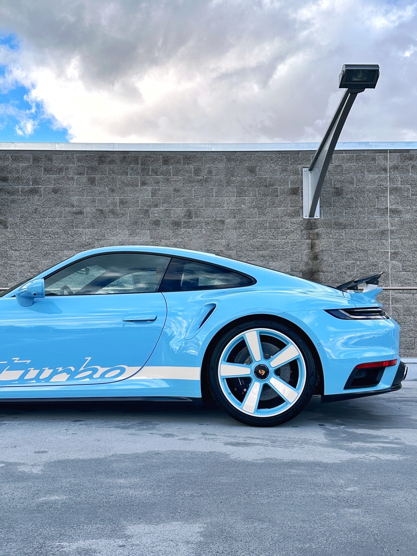 多云天气，PTS概率很高 gulfblue(海湾蓝) turbo50 porsc