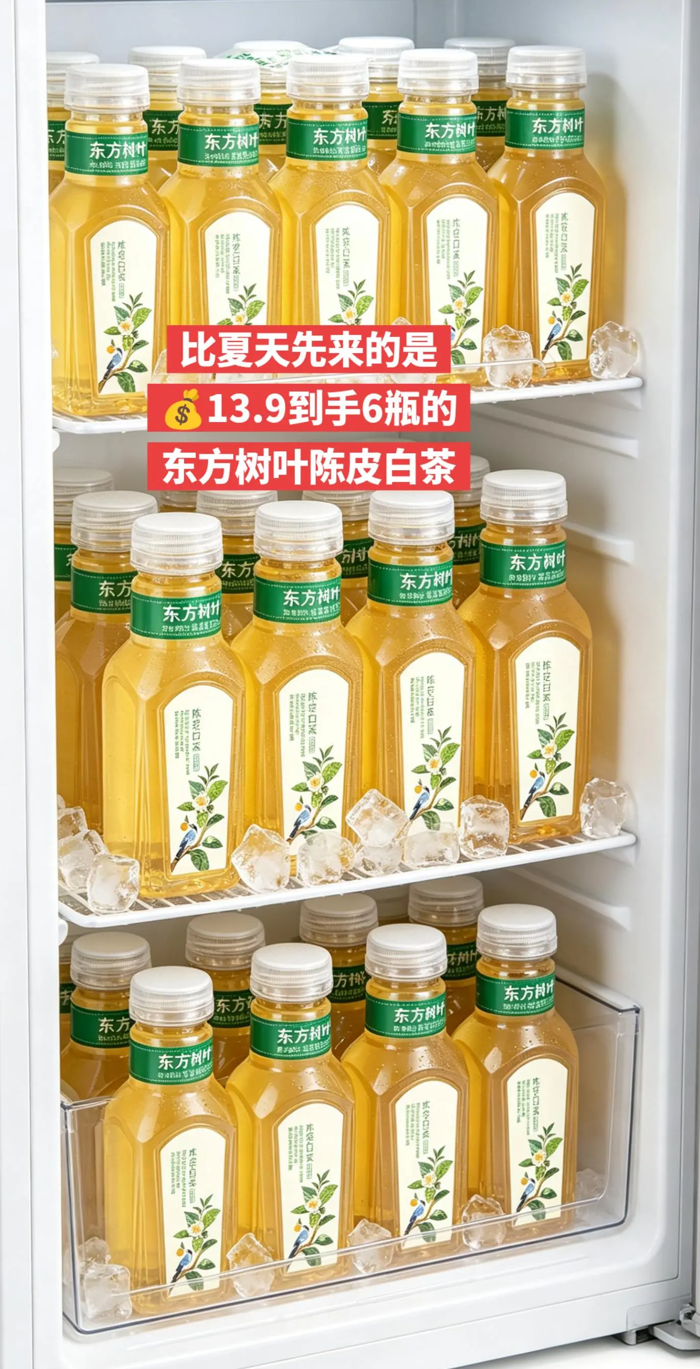 超好喝的陈皮白茶饮料，趁便宜囤起来。