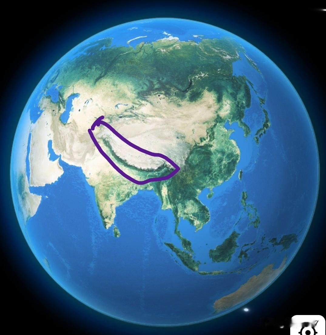 有没有谁知道这是一条什么线？为什么分界这么明显？