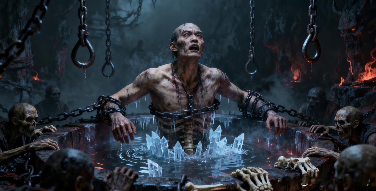 比阿修罗道更“熬”的地狱道：有人天天“恶”到心黑，下辈子要在铁锅里煮百年？
 