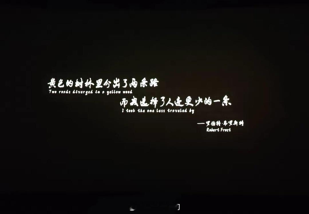 初中课本的子弹正中眉心 南侧柏油路是资本与规则铺就的坦途，北侧砂石路是理想与初心