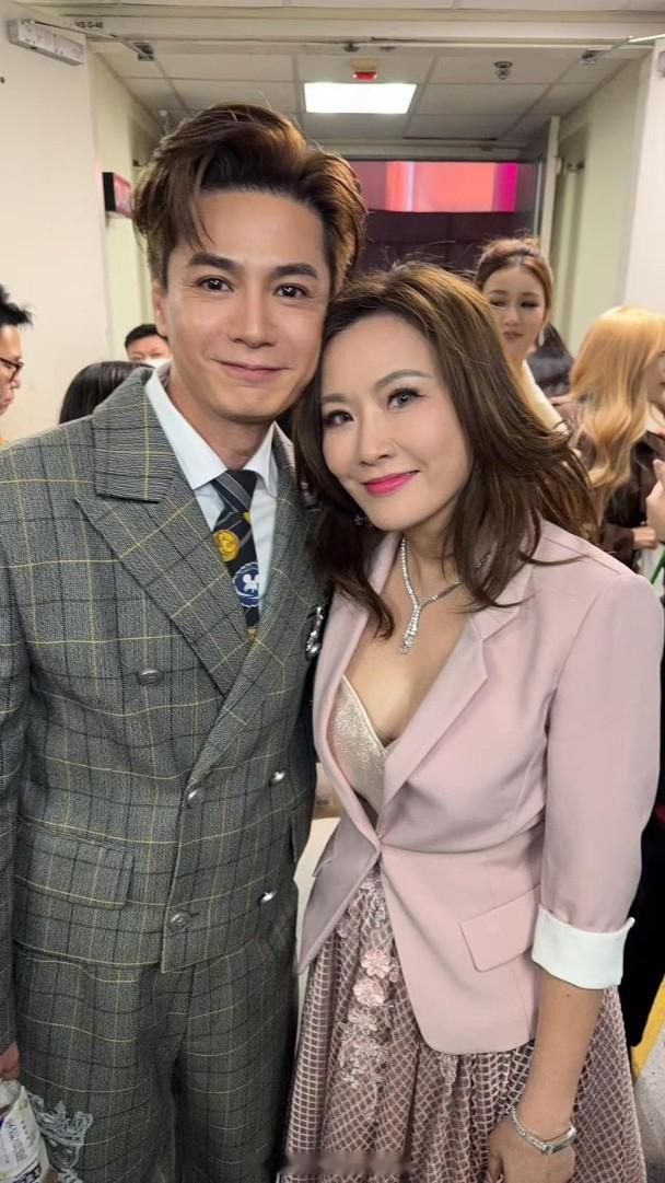 张文慈前晚罕有现身TVB台庆，她说已有6、7年无出席过，笑言好多人问她同一问题，