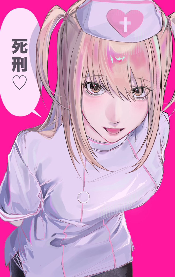 弥海砂 超绝热脸萌 🥰（画师 en_joy_en_）