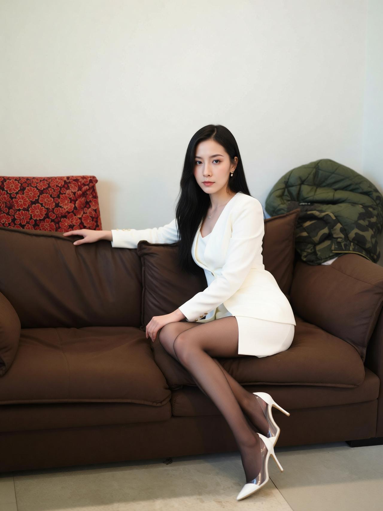 御姐风穿搭 好身材好气质 日常分享 黑色高级感穿搭