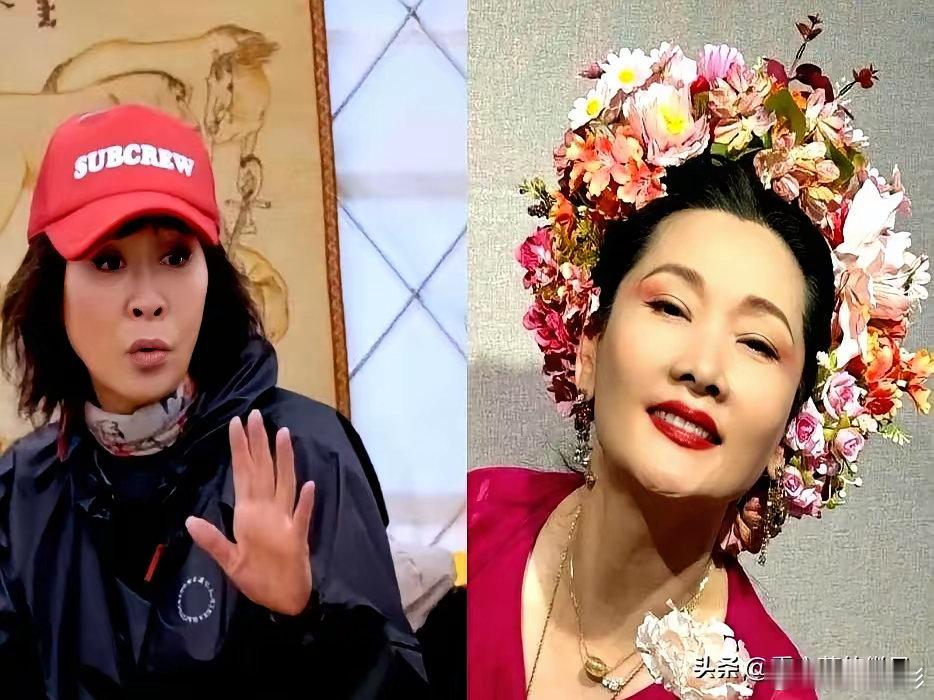 看到刘嘉玲模仿何赛飞撒娇那段视频了吗？ 真的太戳心了！ 一个叱咤娱乐圈的大姐大，