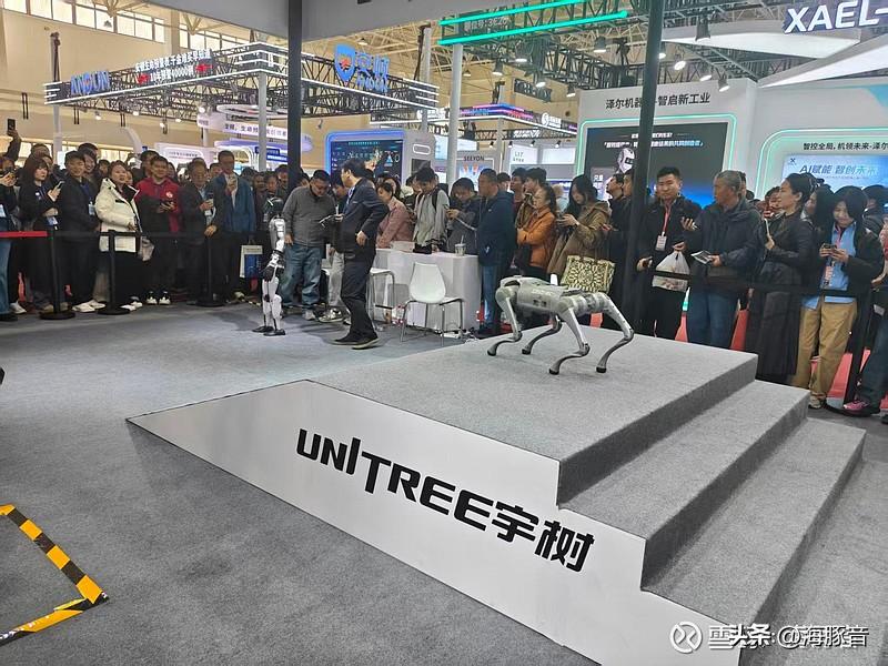 【实探机器人大会！具身智能的“特斯拉时刻”要来了？】今天海豚我刚去现场看了一圈机