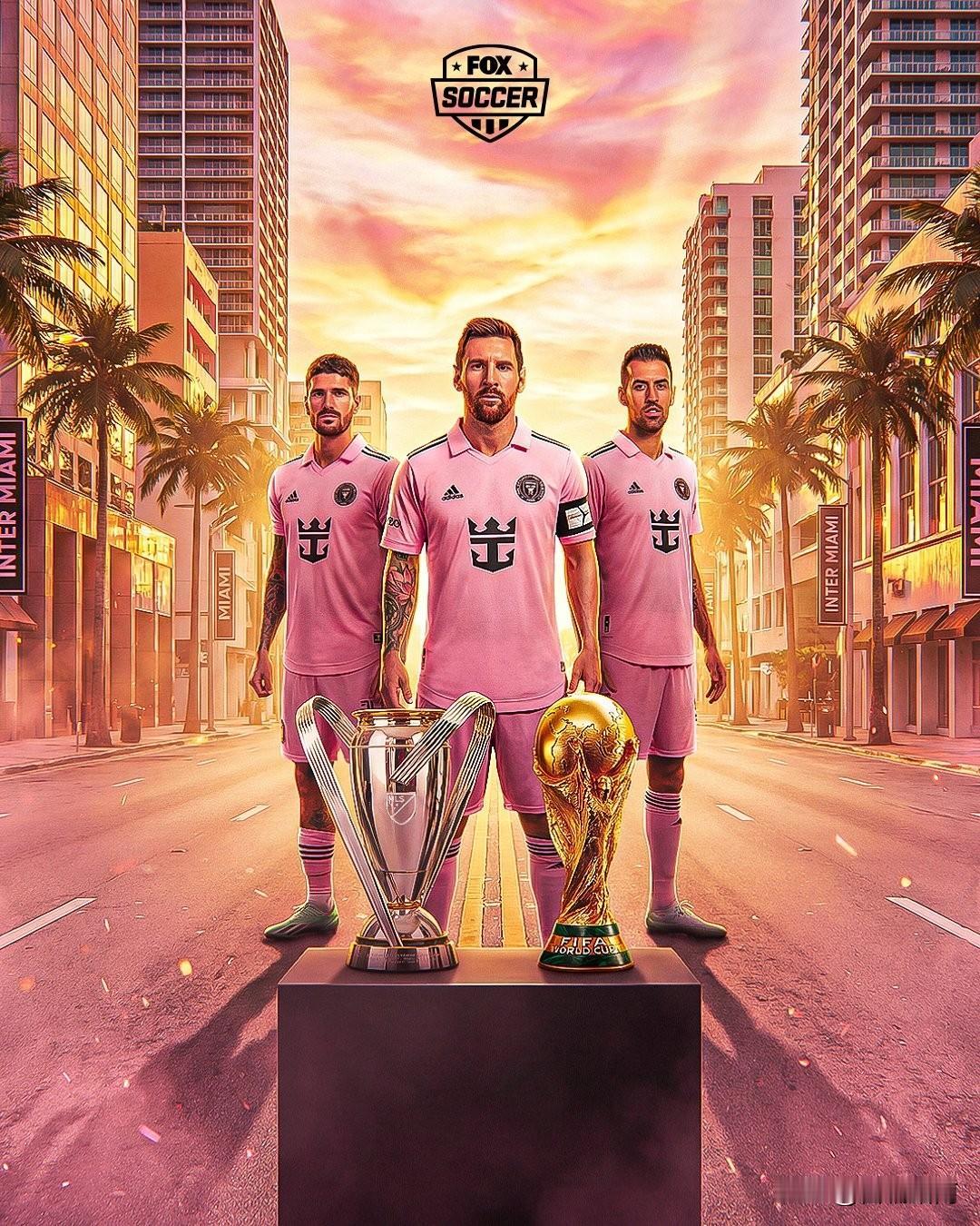 梅西比C罗先达成新联赛冠军！美职联总决赛，迈阿密国际击败温哥华白浪夺冠！

总决