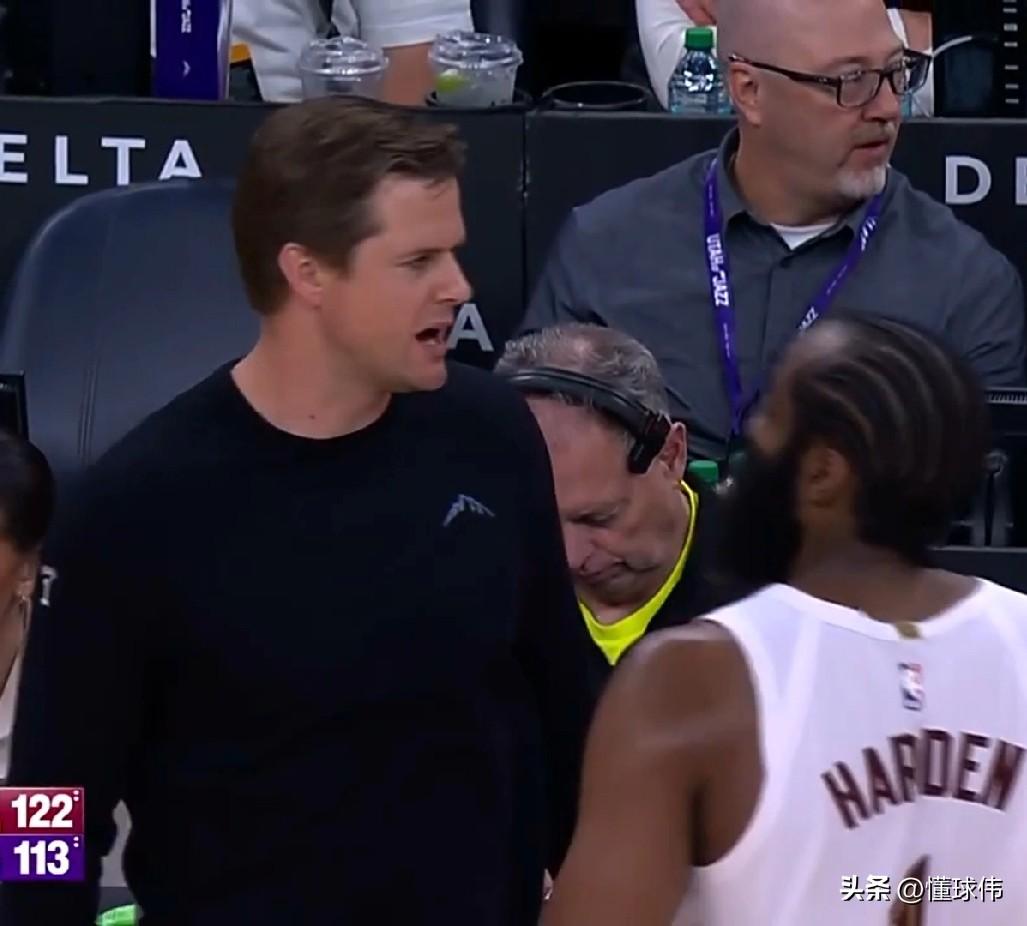 得到对方教练的认可！爵士主教练哈迪谈哈登：

“哈登是出色的球员。”

“一直都