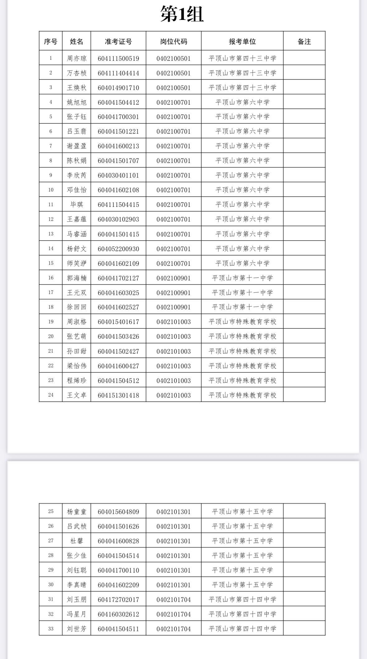 【河南平顶山】2026年河南省（平顶山市）事业单位公开招聘联考教育类岗位面试公告