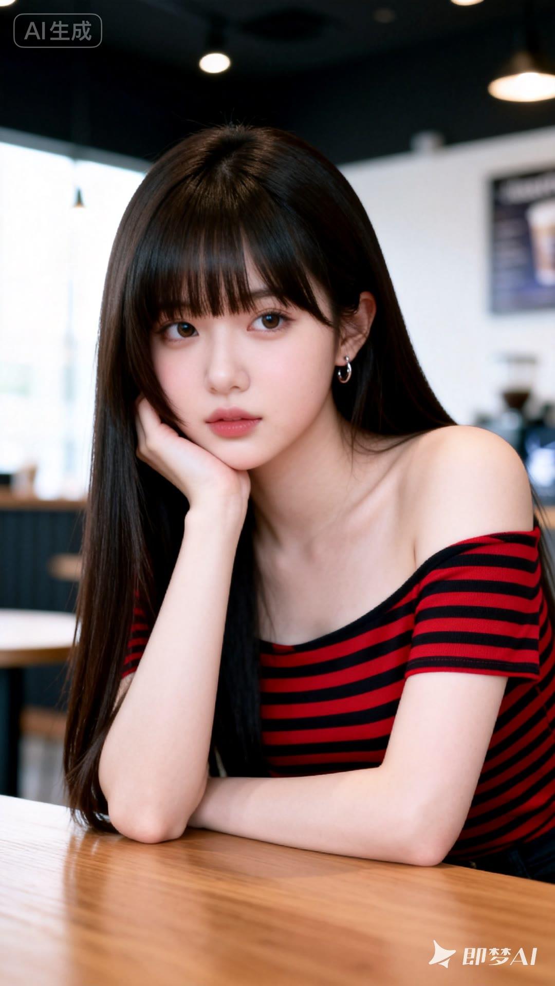 红袖添香夜，美人倚案思。