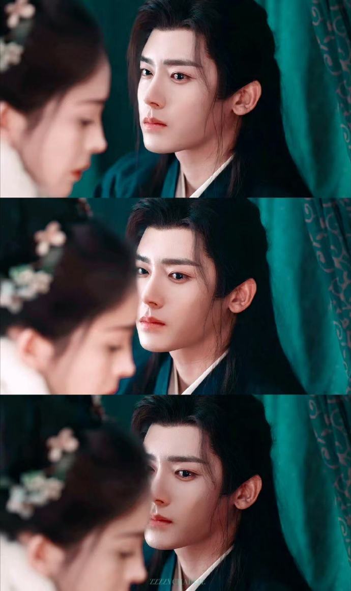 侯明昊 雀骨无台词哭戏 用眼神和神态演绎悲伤，克制的落泪画面氛围感拉满。无需台词