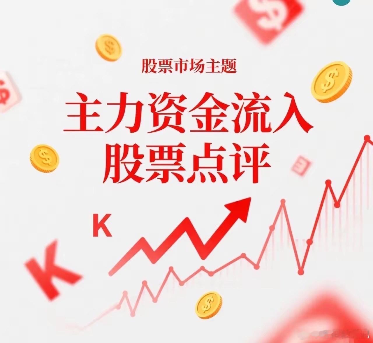 盘面数据｜主力资金净流入TOP10｜涨停梯队+热点板块速览📊今日主力资金大举进