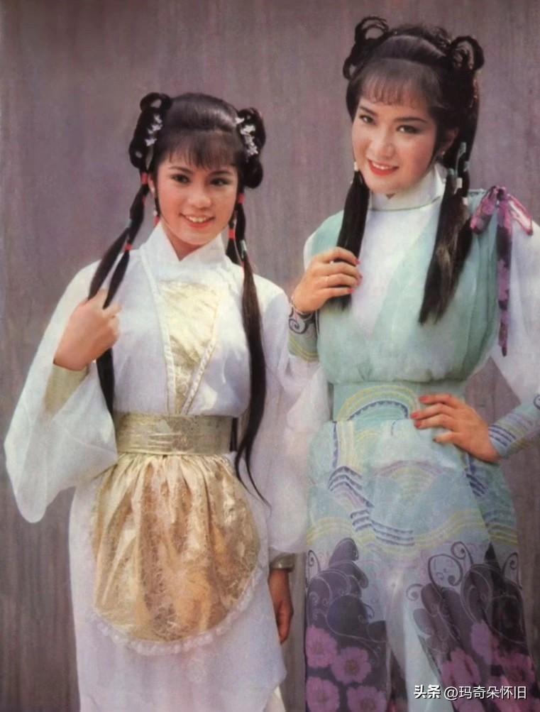 翁美玲·往事回首➡️这是1983年《射雕英雄传》试镜时的珍贵合影。

翁美玲、黄