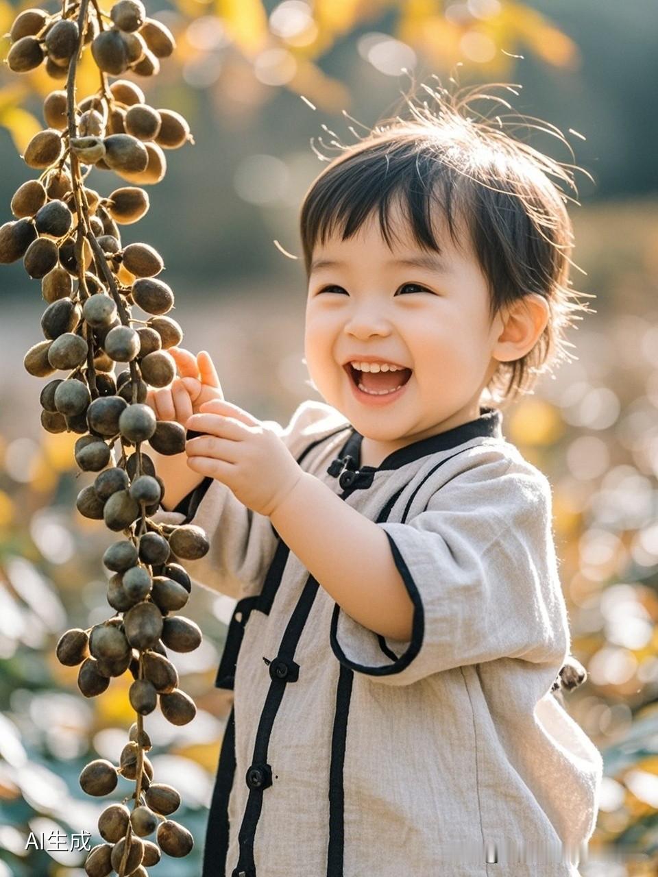 童子打桐籽，桐籽落童子乐
邀请有各位好友续下句:‘