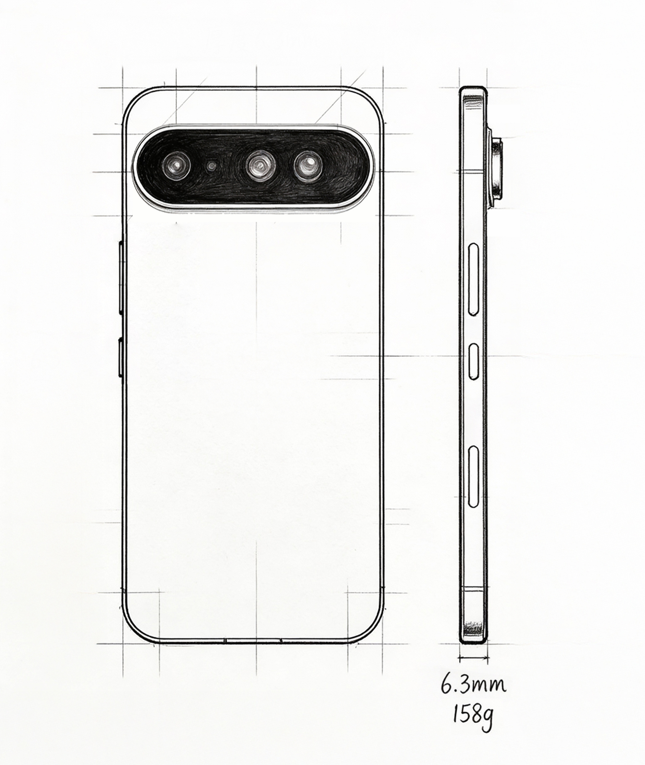 咳咳！荣耀Air这重量应该是行业最轻了！据说三摄的同时，大底主摄也是Pro级别。