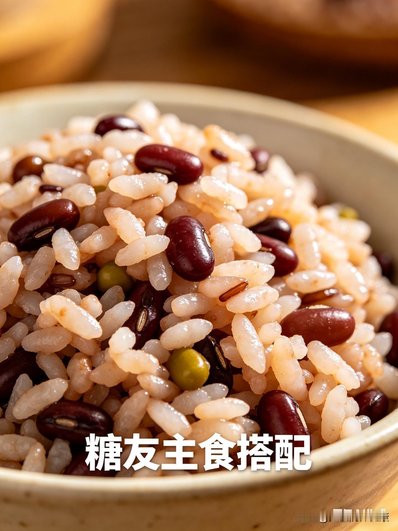 ✅ 推荐杂豆（升糖慢、稳血糖）：

• 红豆、绿豆、黑豆、芸豆、鹰嘴豆、扁豆、腰