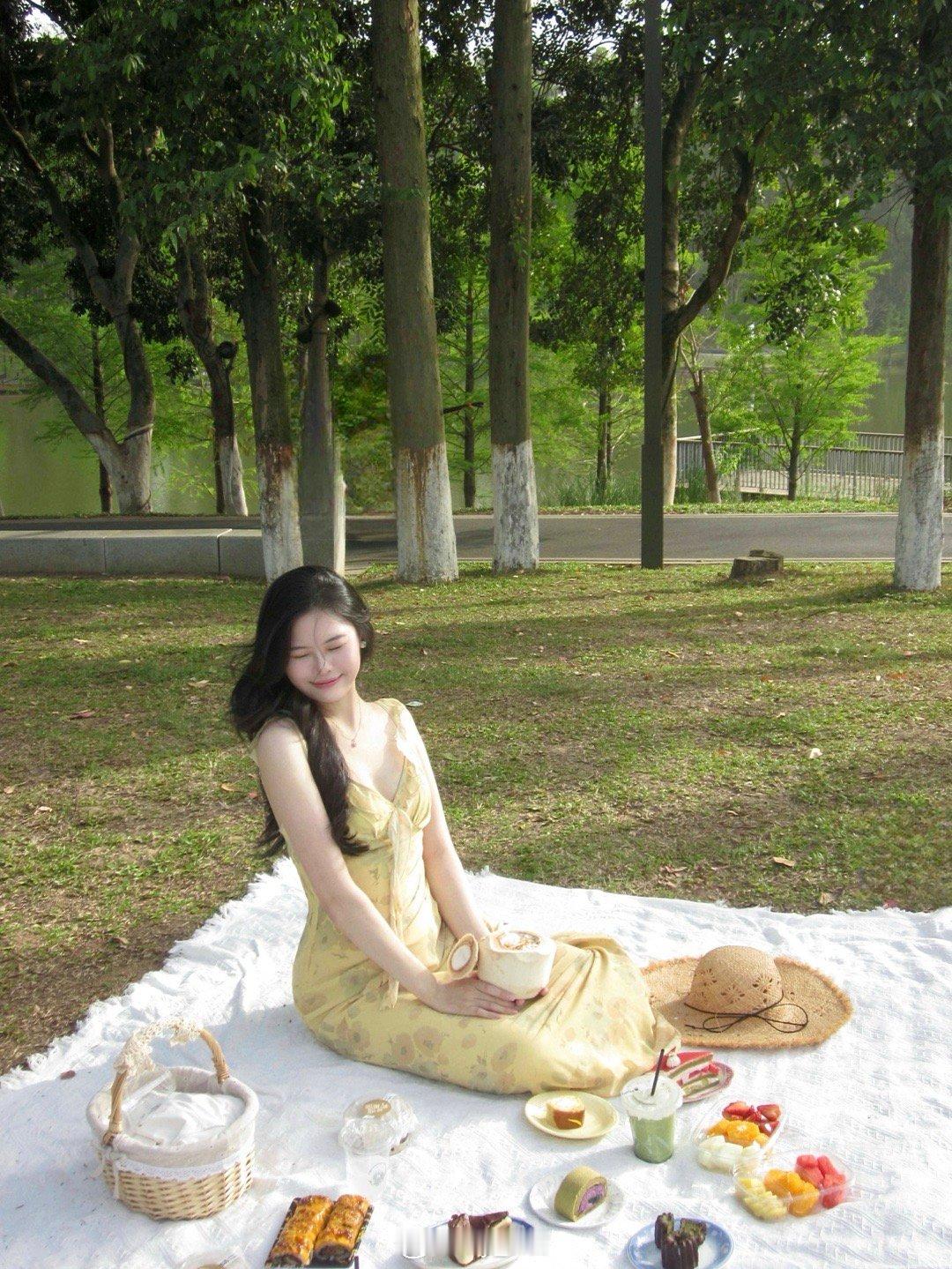 和春天见面🧺🍃  ​​​