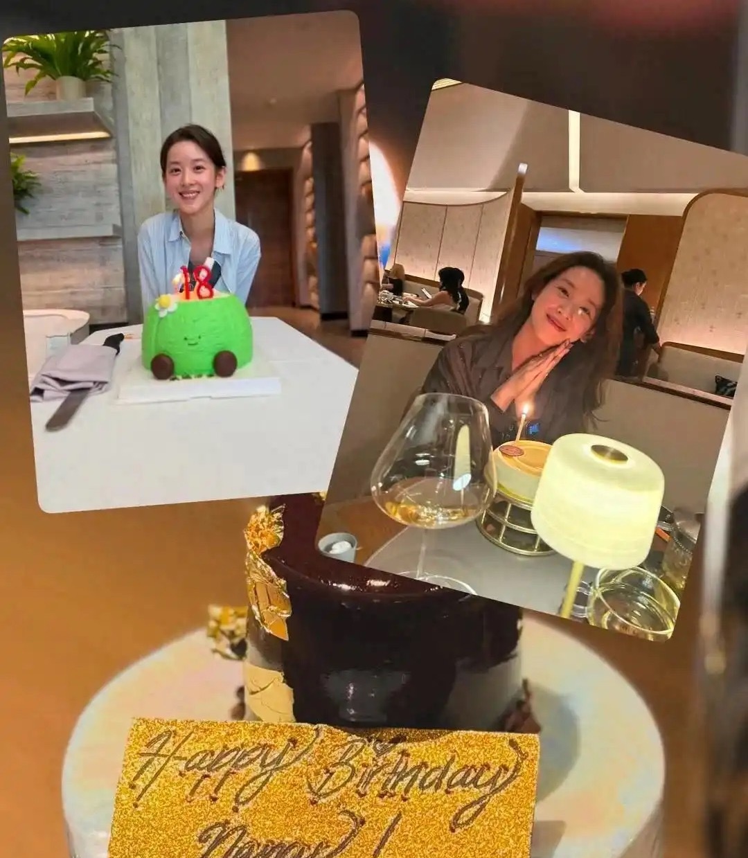 章泽天素颜庆 32 岁生日！绿色蛋糕吸睛，伦敦豪宅意外曝光！ 