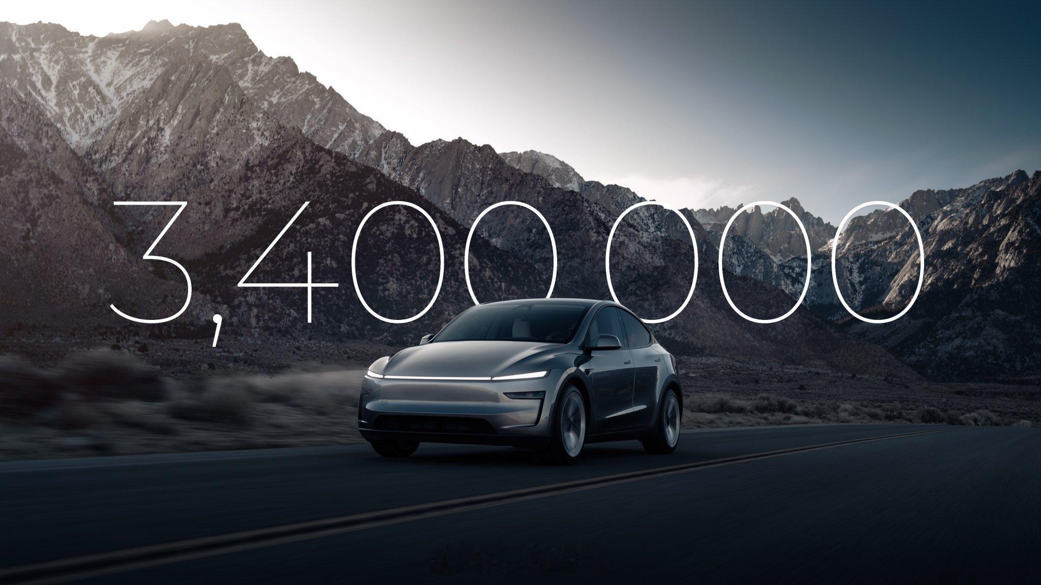 在过去的36个月里，特斯拉售出了340多万辆Model Y，估计收入超过1500