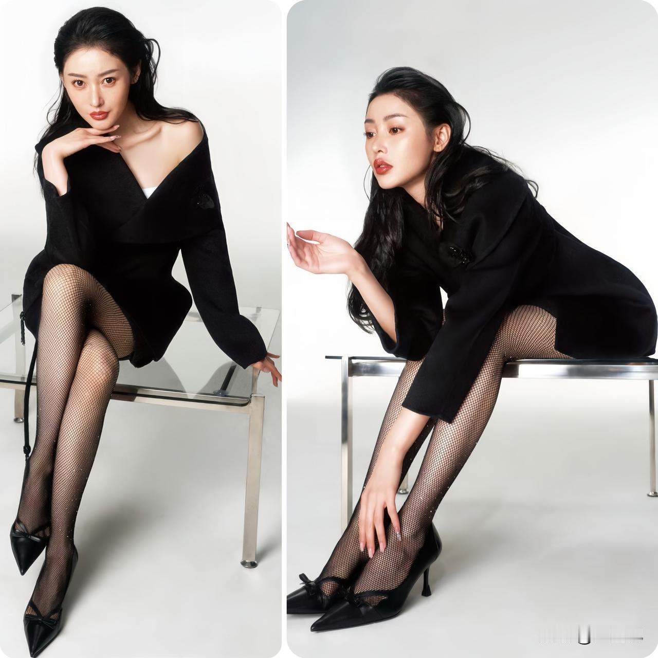 张天爱上衣看着低调，鞋子袜子才是重头戏