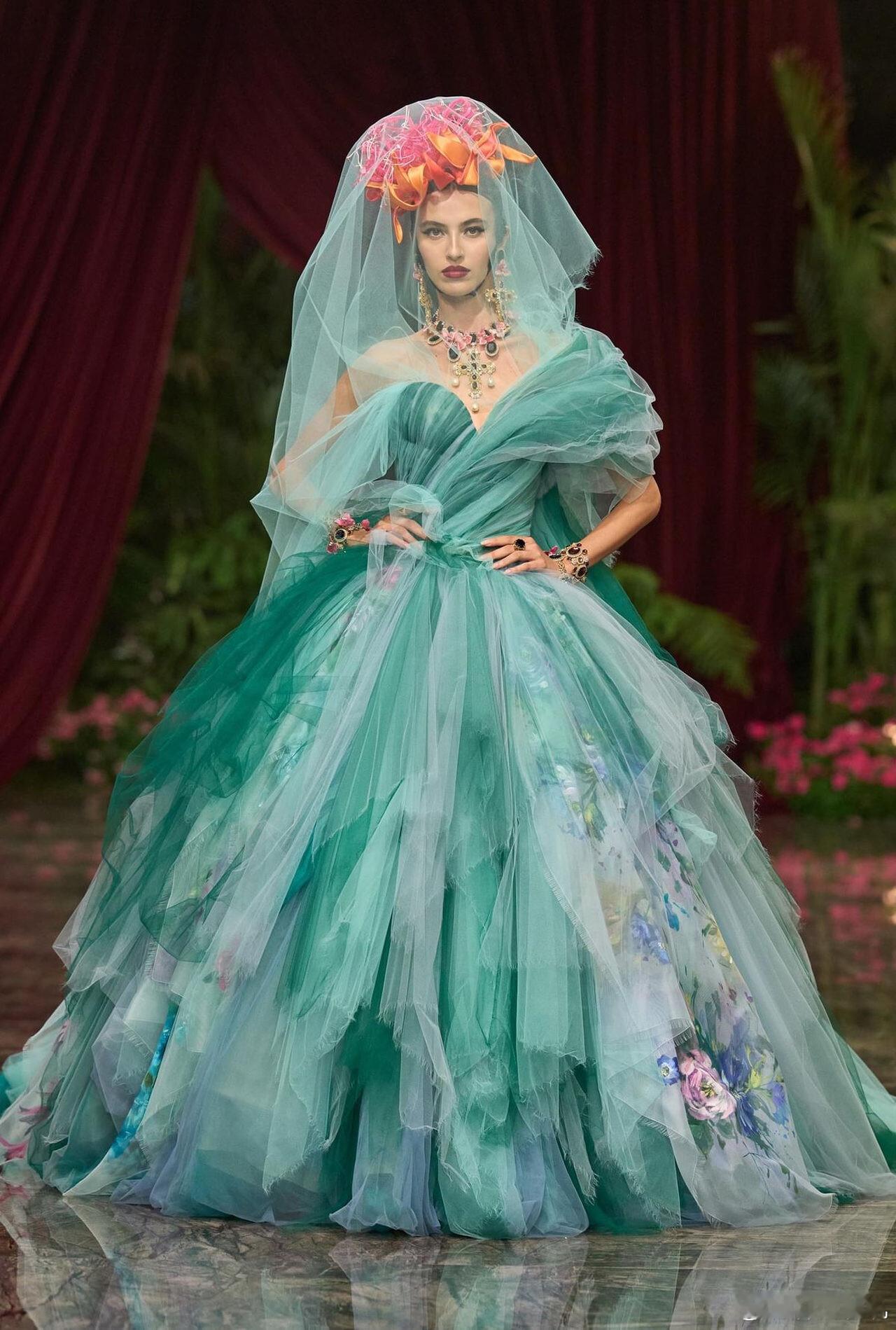 dolce&gabbanaAlta Moda 2026 鲜花 7 