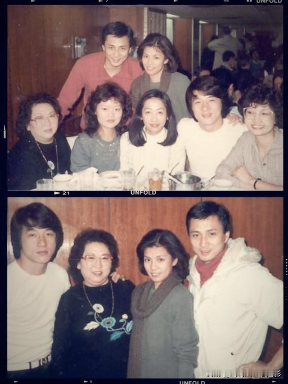 “翁美玲、成龙的这组旧合影，藏着港娱黄金年代你没见过的烟火气与星光！”