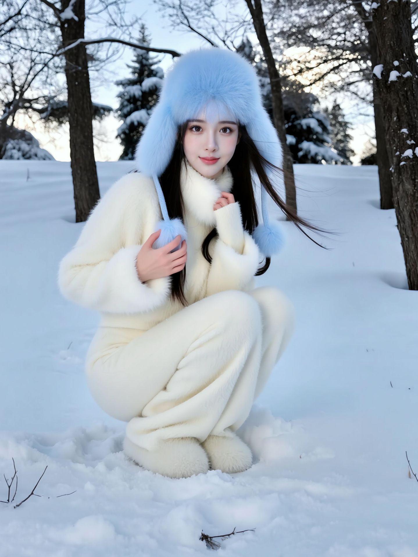AI雪地暖绒照