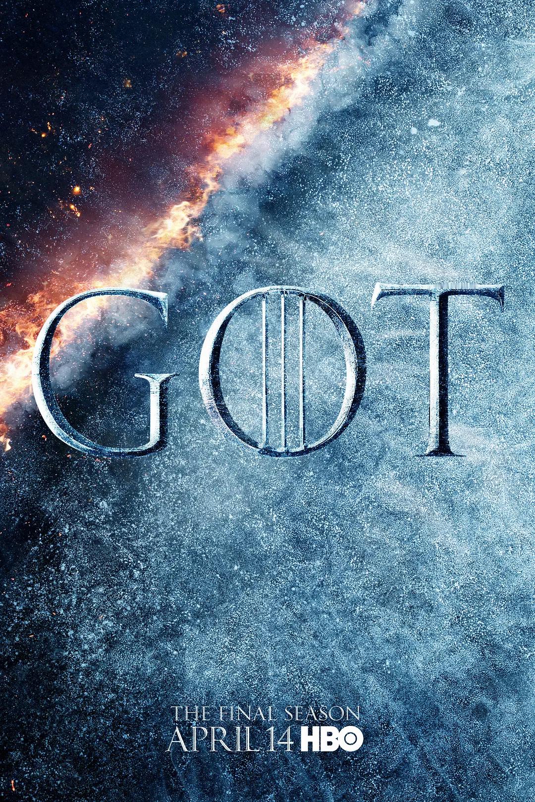 粉丝求，分享《权利的游戏》8季全【4K收藏版共1T】，见评论～ ​​​