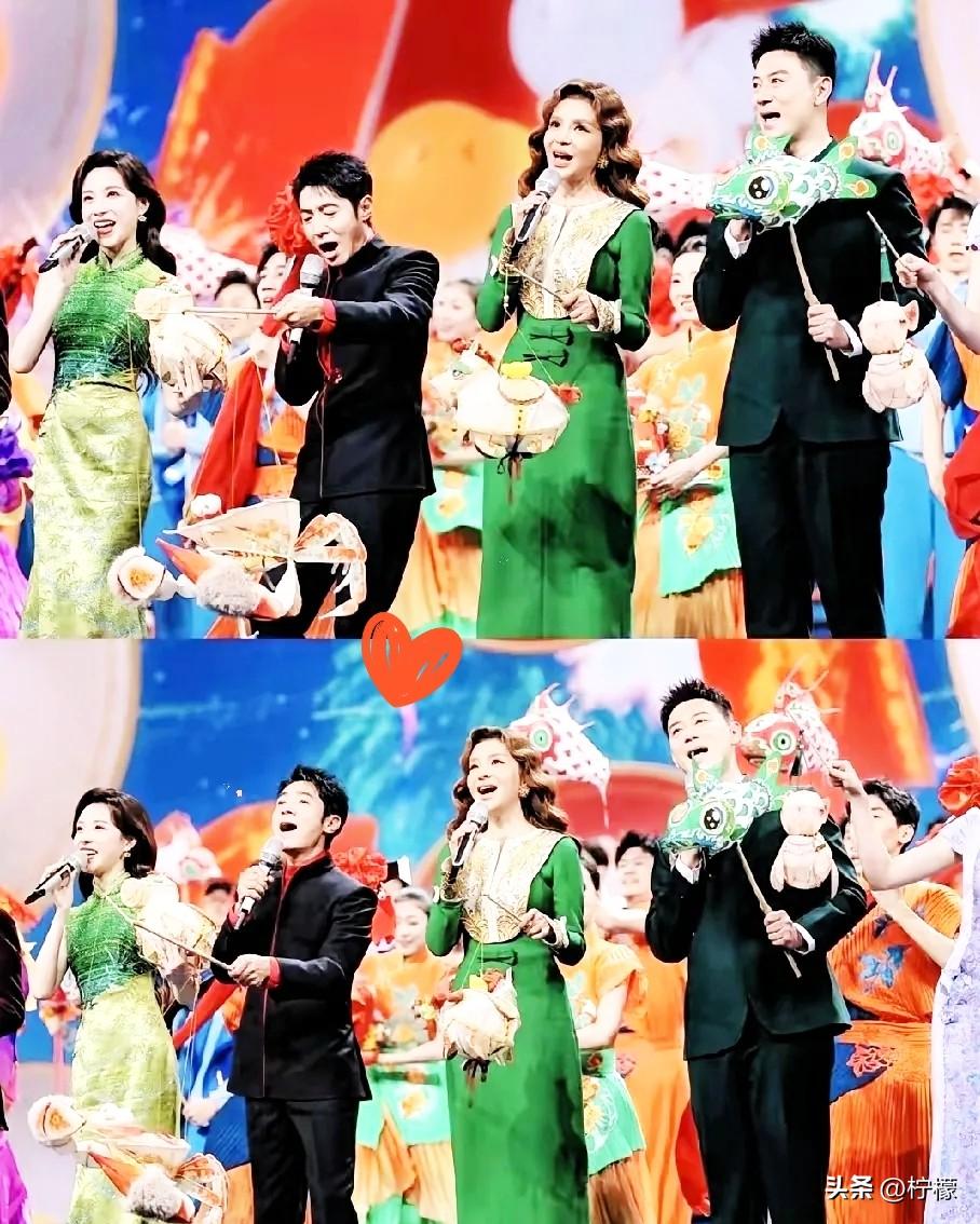 不是我说，
央视的元宵晚会，
是哪个天才想出来的，让男女主持人对唱的啊！

说实