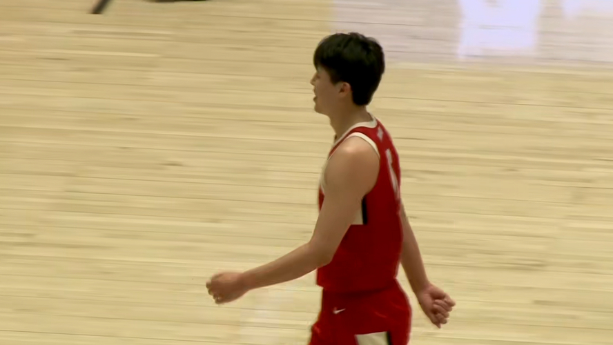 发展联盟的比赛，杨瀚森还是游刃有余的。出场30分钟，12投6中，三分2中0，罚球