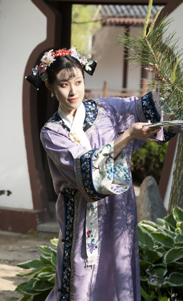 汉服美女国风汉服 民族风情