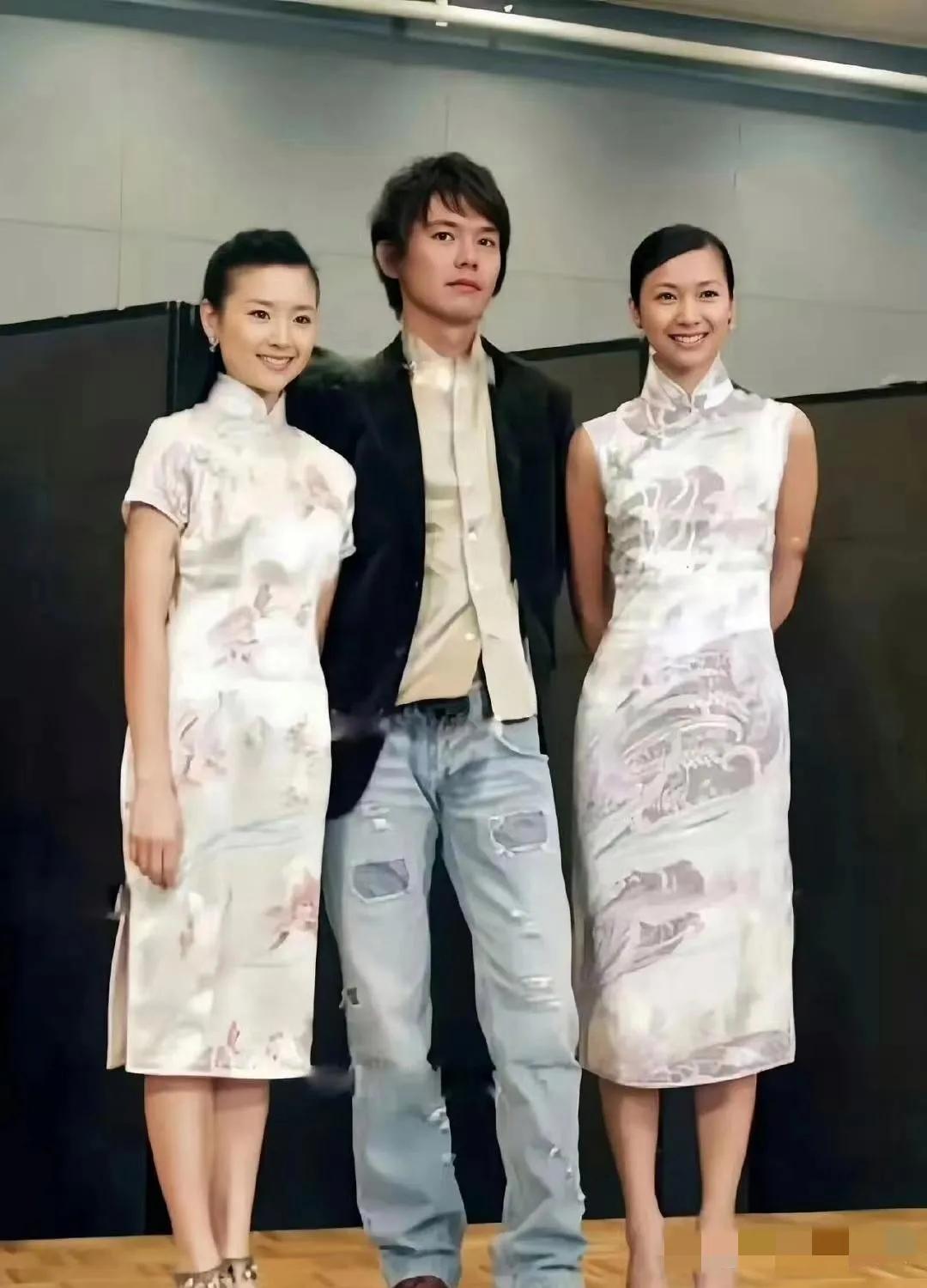 董洁身材没徐静蕾高，但为什么穿旗袍要比她漂亮呢？董洁个子没徐静蕾高，但五官精致。