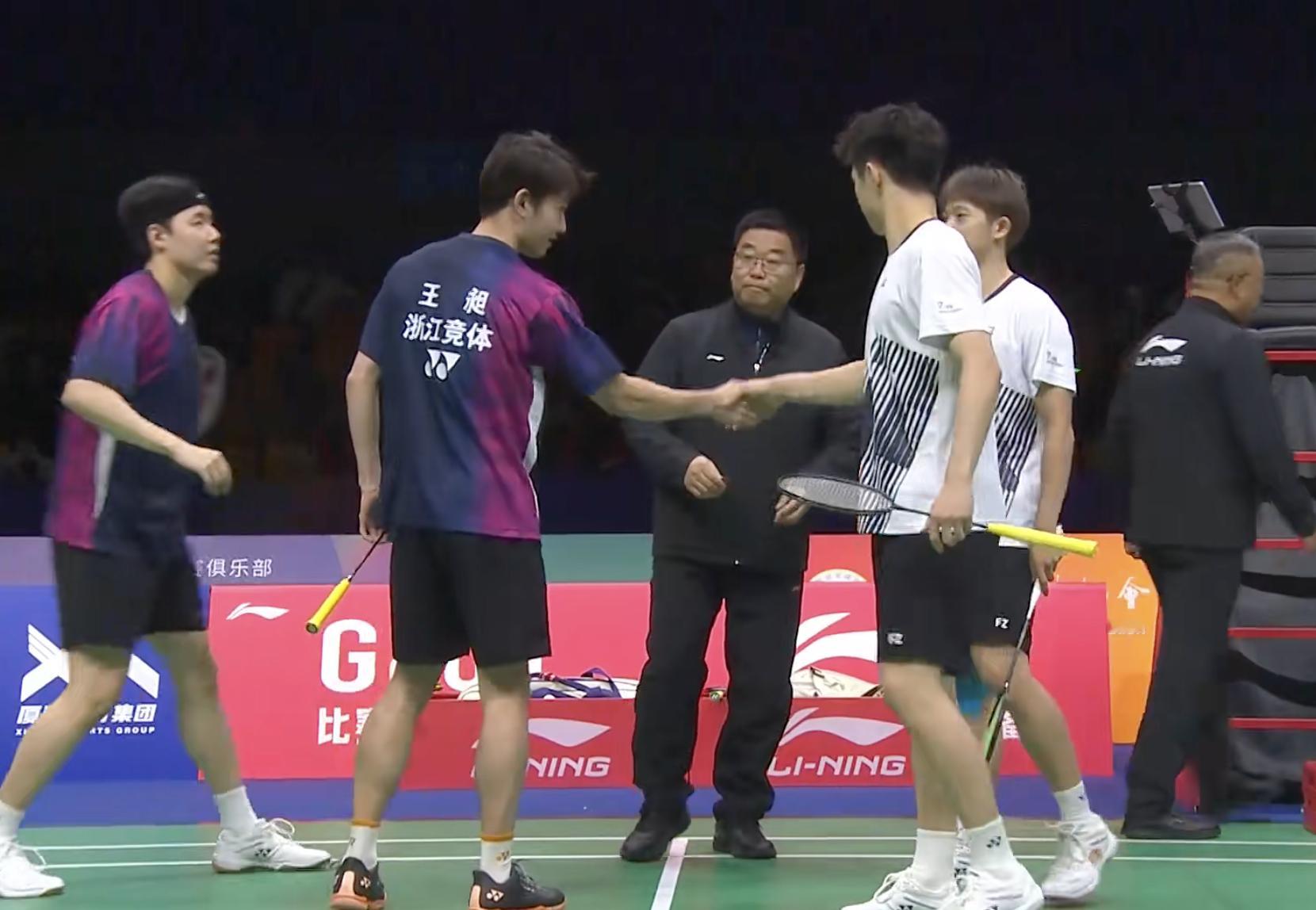 刘阳/刘毅 🆚 徐承宰/王昶，比赛马上开始！羽超联赛