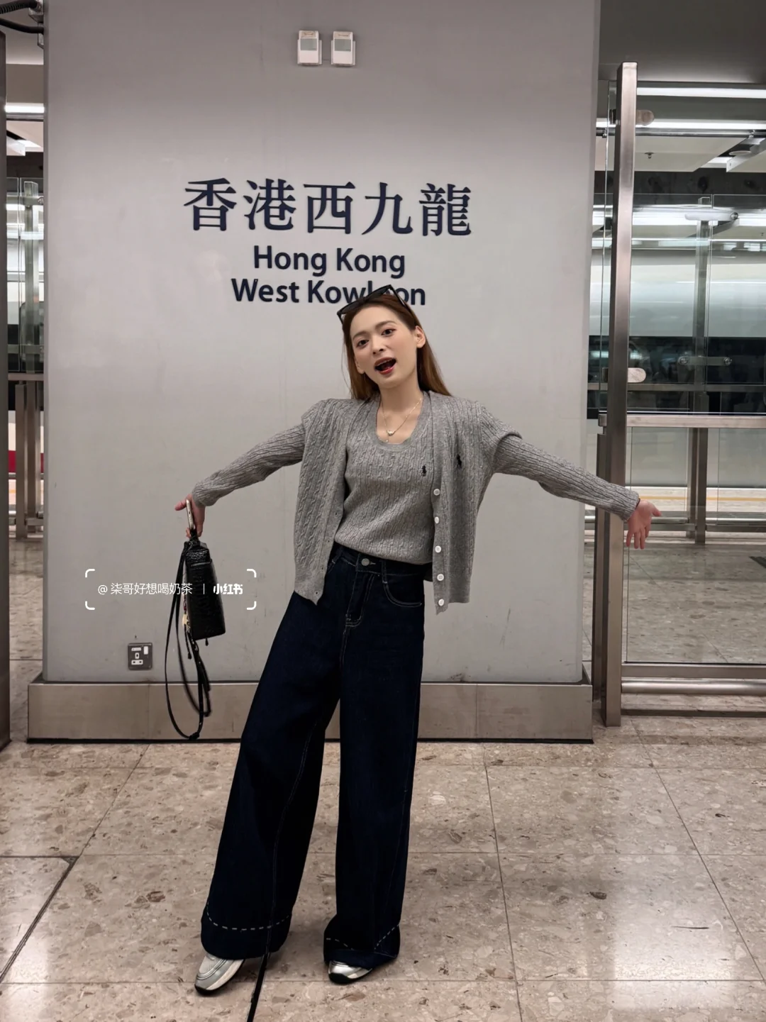 真实身高155。小个子都去试试这种风格🇭🇰