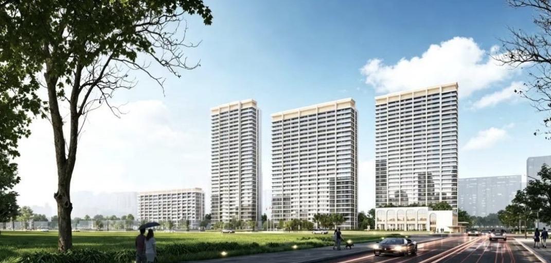 河西西中环内：
中铁逸宸悦府96平米毛坯新规三居
约3m层高、约0.9m入户门宽