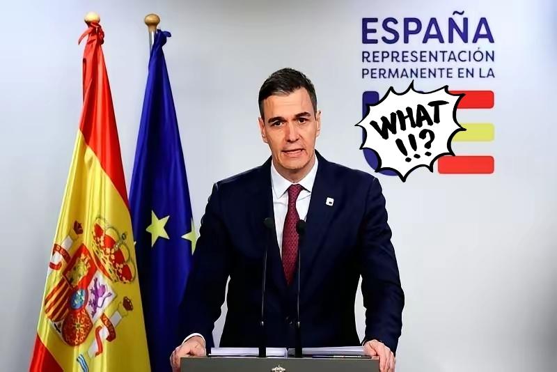 西班牙首相桑切斯，凌晨直接开了个记者会。 对着全世界的面，把特朗普那个“和平委员