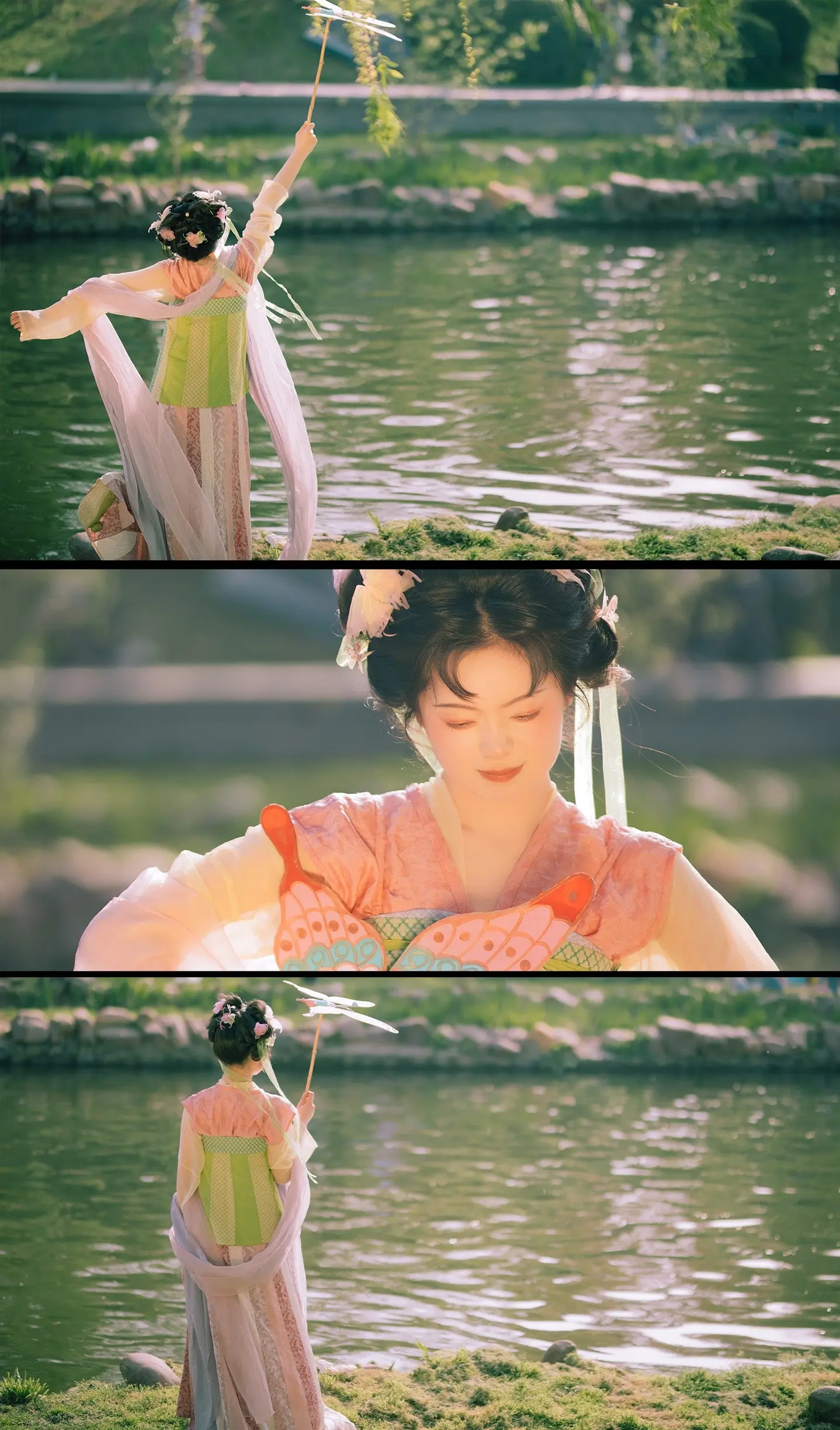 可以陪我捉蝴蝶吗？