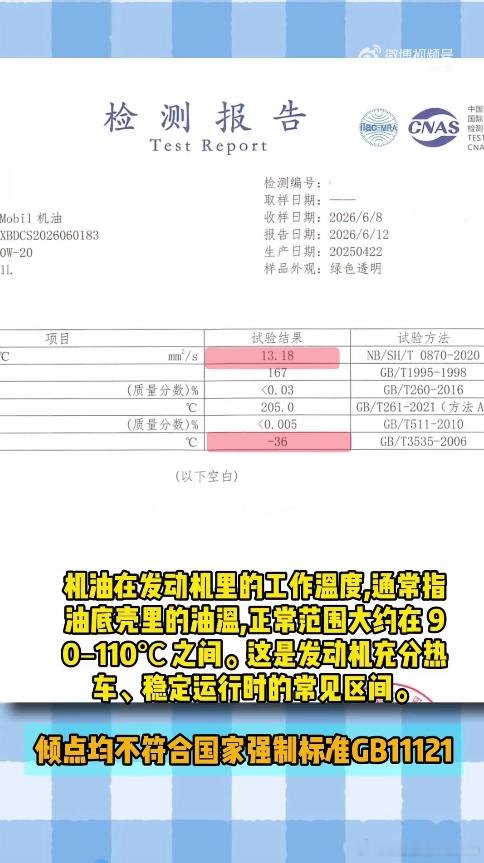 王海曝官方推荐特价机油是假货 两项关键指标双双不合格，足以判定产品存在严重问题，