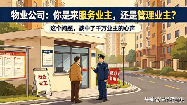 物业公司是服务行业还是管理行业？