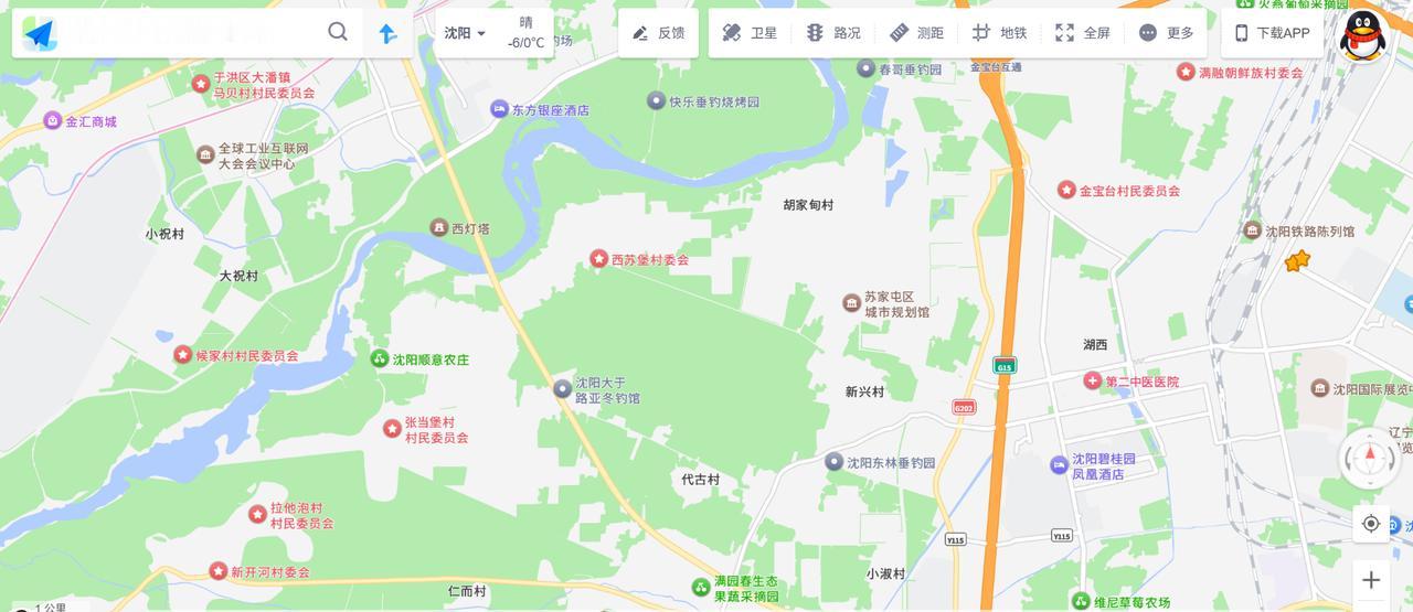 最近发现城南地图悄悄的变化，就是苏家屯沈水产业新城从农村风貌变成了城市用地，例如