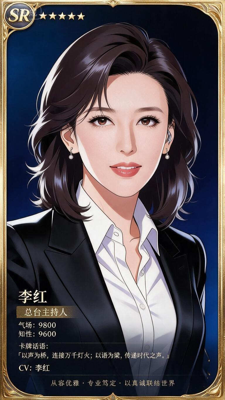二十余年坚守，以初心为光
二十余年，李红坐在《海峡两岸》的演播室里，从青涩到从容