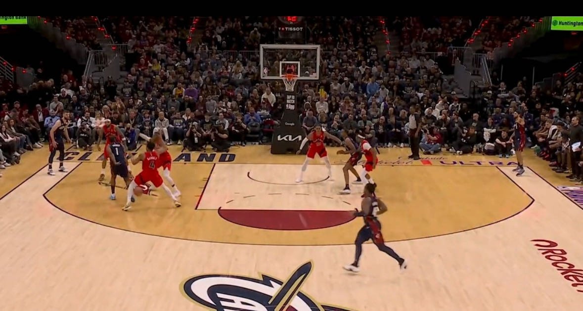 这是把米切尔当邓恩放呢？nba季后赛猛龙vs骑士