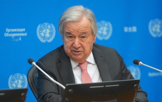 就在刚刚，

联合国秘书长正式表态

1月4日，联合国秘书长古特雷斯表对美国越境