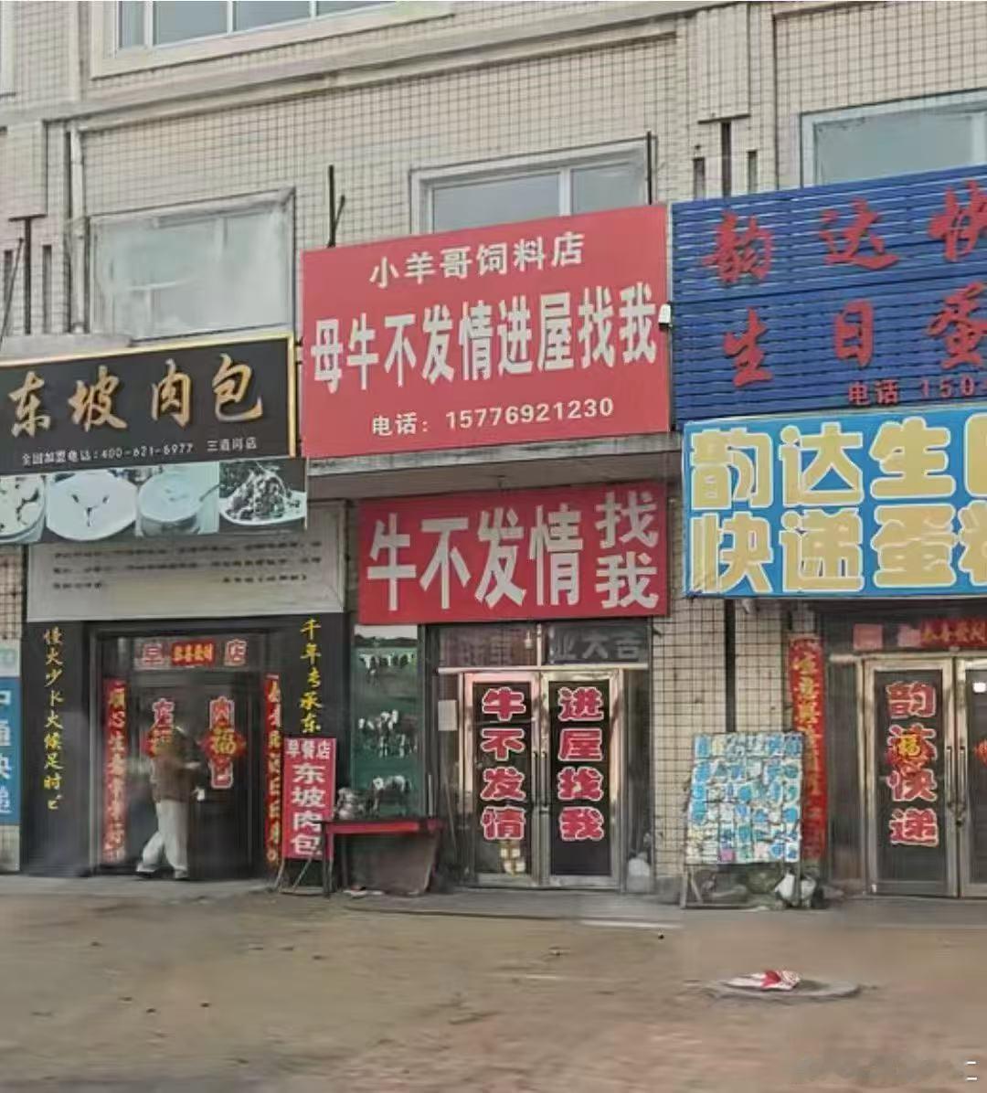 广告设计具有一定的夸张性，什么牛不发情找老板，怎么，肉包吃多了？…． 