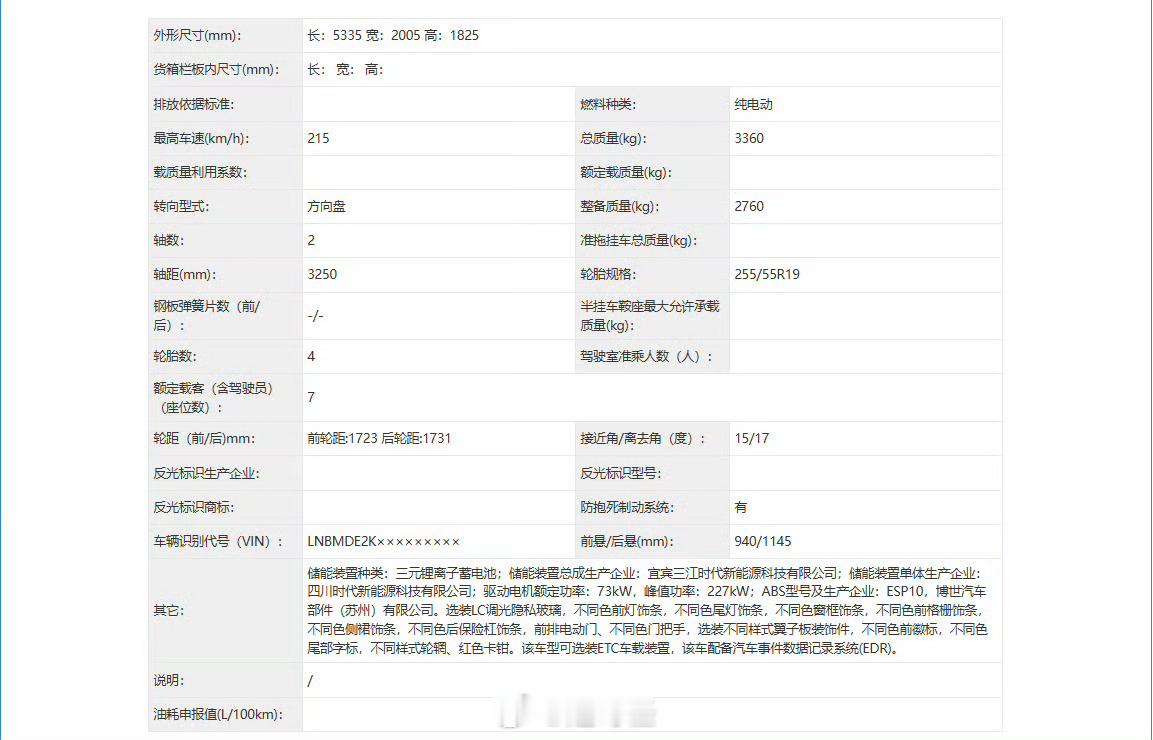 享界v8亮相工信部享界的MPV车型享界V8，这个设计和鸿蒙智行的其他两款MPV有